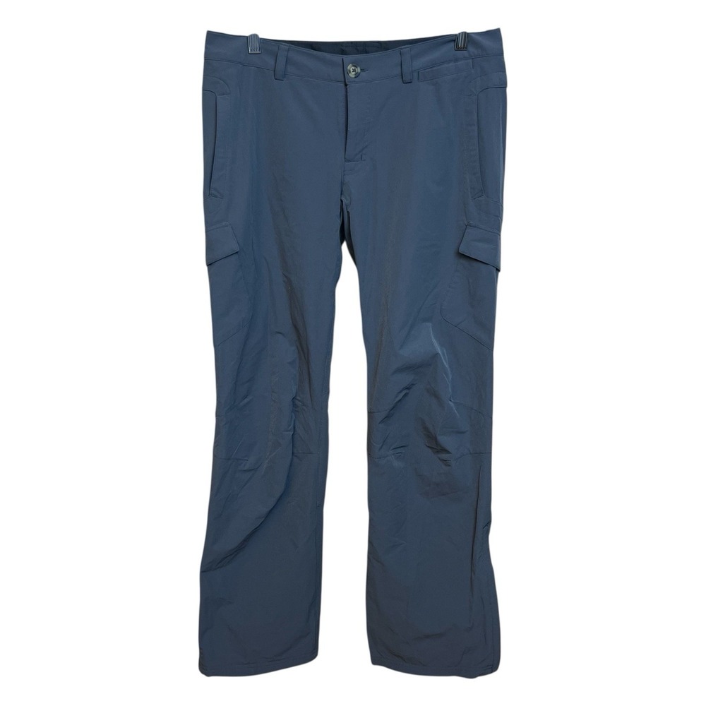 Eastern Mountain Sports Lined Cargo Hiking Pants Gray Womens 6 Regular